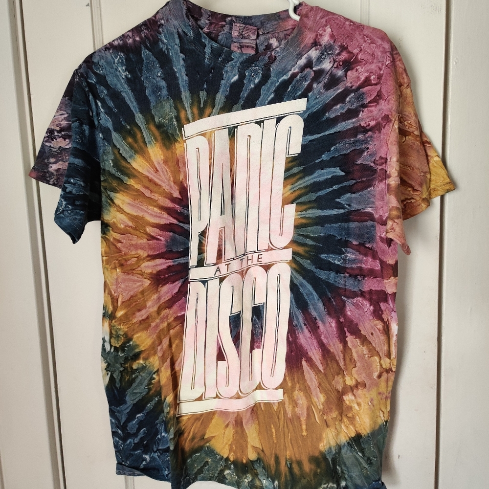 RARE Panic! at the Disco Tie Dye Swirl T-Shirt